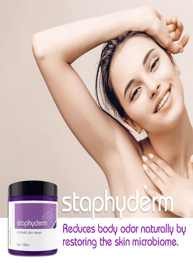 OmNutra Staphyderm Non Antibiotic Ointment - 4OZ All Natural Topical Probiotic Lotion New Skin Therapy Cream For Dry Itchy Skin Organic Based Topical Probiotics for Skin Care - Image 3